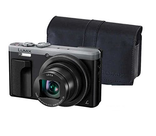 Product Cover PANASONIC LUMIX 4K ZS60 Point and Shoot Camera, 30X Leica DC Vario-Elmar Lens F3.3-6.4, 18 Mp, DMC-ZS60S with CASE (Renewed)