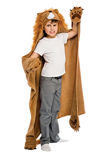 Product Cover Fin Fun Roary Lion Wearable Hooded Blanket by Wild Things
