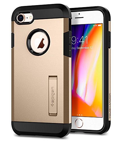 Product Cover Spigen Tough Armor [2nd Generation] Designed for Apple iPhone 8 Case (2017) / Designed for iPhone 7 Case (2016) - Champagne Gold