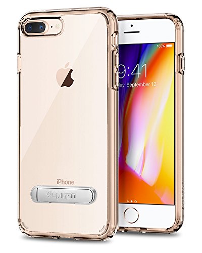 Product Cover Spigen Ultra Hybrid S [2nd Generation] Designed for Apple iPhone 8 Plus Case (2017) / Designed for iPhone 7 Plus Case (2016) - Crystal Clear