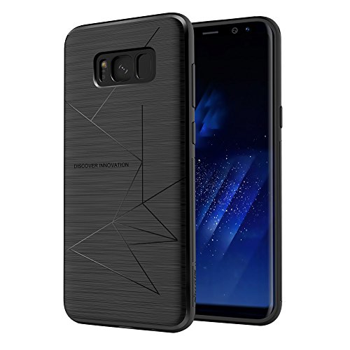Product Cover Nillkin Galaxy S8 Plus Case, Magnetic TPU Case [Specially Designed Car Magnetic Wireless Charger] Soft Back Cover for Samsung Galaxy S8 Plus