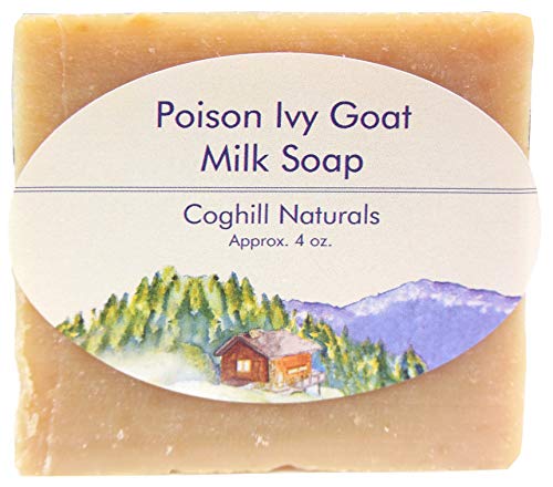Product Cover Poison Ivy Soap Bar That Really Works! All-Natural Soothing Treatment with Jewelweed-Infused Goat Milk