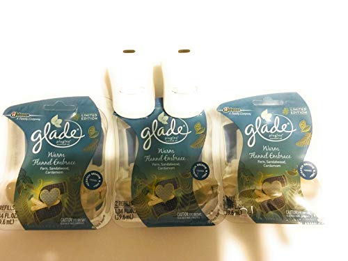 Product Cover Glade Plugins Warm Flannel Embrace 2 Warmers and 6 Refills, Clear