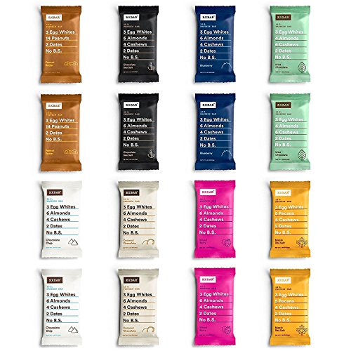 Product Cover RxBar Real Food Protein Bars 8 Flavor Variety Pack, 2 Each, 16 Total Count