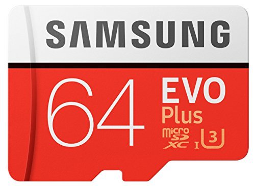 Product Cover Samsung 64GB EVO Plus Class 10 Micro SDHC with Adapter (MB-MC64GA/AM)
