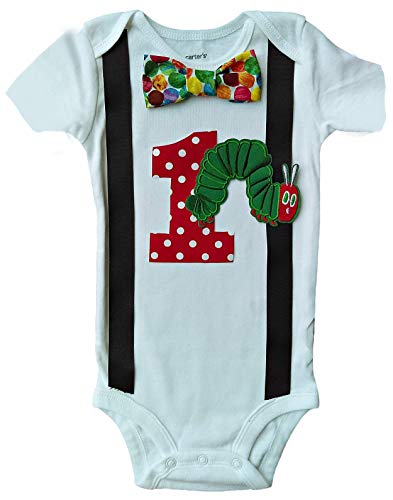 Product Cover Baby Boys 1st Birthday Hungry Caterpillar Bodysuit(12M Short Sleeve)