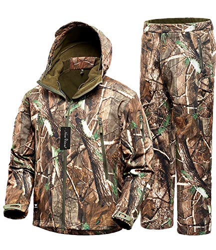 Product Cover NEW VIEW Hunting Jackets Waterproof Hunting Camouflage Hoodie for Men