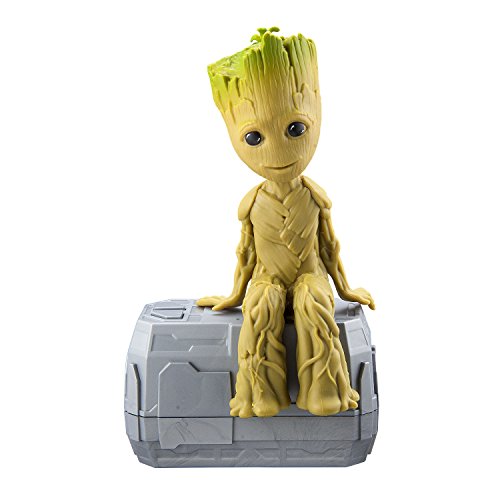 Product Cover Marvel Guardians of the Galaxy Dancing Groot - NEW Talking I Am Groot Featuring Little Groot! Voice & Sound Activated Dancing Mini Groot with In-built Music
