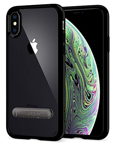 Product Cover Spigen Ultra Hybrid S Designed for Apple iPhone Xs Case (2018) / Designed for Apple iPhone X Case (2017) - Jet Black