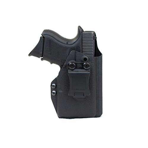 Product Cover Priority 1 Holsters Inside The Waistband Holster for Glock 26/27/33 with Streamlight TLR-6 (TLR6) Right Handed Black