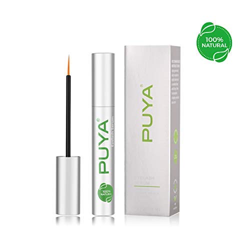 Product Cover Puya Eyelash Enhancer &Organic Eyebrow Growth Serum,100% Natural Eyelash Growth Serum Great for lashes,Growing Thicker and Strengthener Rapidly