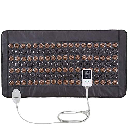 Product Cover UTK Far Infrared Tourmaline Heating Pad for Full Back Pain Relief - Infrared Therapy Heating Pads - Medium T-Plus (38