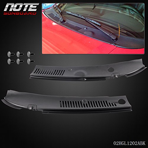 Product Cover New For 1999-2004 Ford Mustang GT SVT Improved Windshield Wiper Cowl Vent Grille Grills Panel Hood 2000 2001 2002 2003