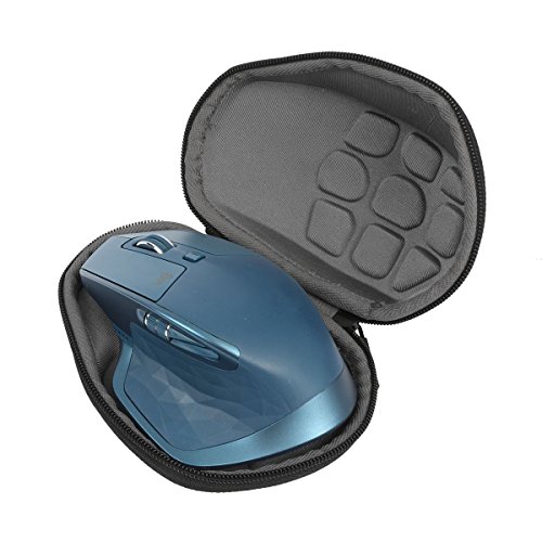 Product Cover co2crea Hard Travel Case for Logitech MX Master 3 / Master 2S Advanced Wireless Mouse (Black Case)