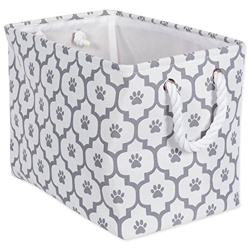 Product Cover DII Bone Dry Medium Rectangle Pet Toy and Accessory Storage Bin, 16x10x12