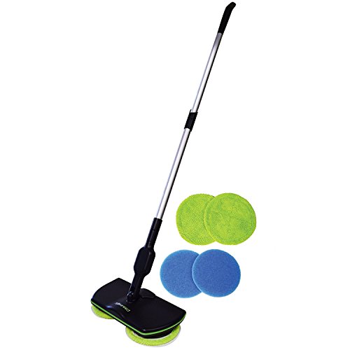Product Cover Zoom TV Spin Maid - Rechargeable, Cordless, Powered Floor Cleaner Scrubber Polisher Mop