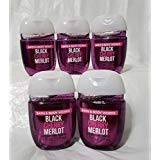 Product Cover Bath and Body Works Pocketbac Hand Sanitizers Black Cherry Merlot 5 Pack bundle. 1 Oz