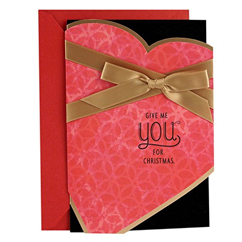 Product Cover Hallmark Mahogany Romantic Christmas Card for Significant Other (Wrapped up in Each Other)