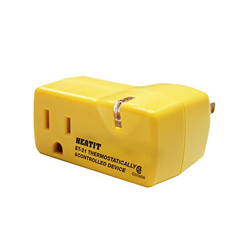 Product Cover HEATIT ET-21 Freeze Thermostatically Controlled Outlet On at 38F /Off at 50F