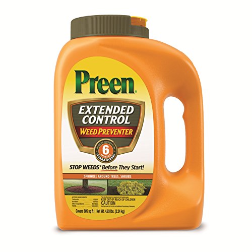 Product Cover Preen 2464092 Extended Control Weed Preventer - 4.93 lb. - Covers 805 sq. ft.