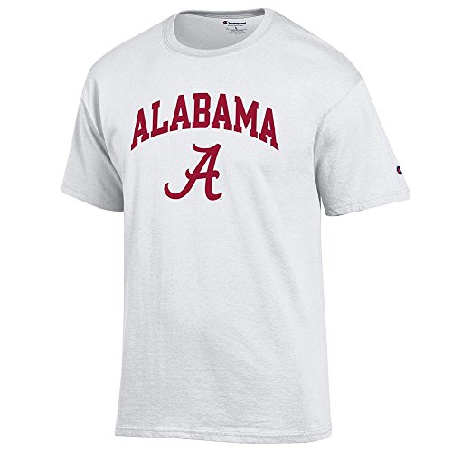 Product Cover Elite Fan Shop Alabama Crimson Tide Tshirt Varsity White - M