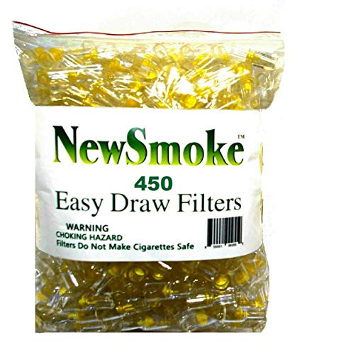 Product Cover NEW SMOKE Disposable Cigarette Filters Bulk Economy Pack 300 plus 150 FREE BONUS FILTERS/Total 450 filters