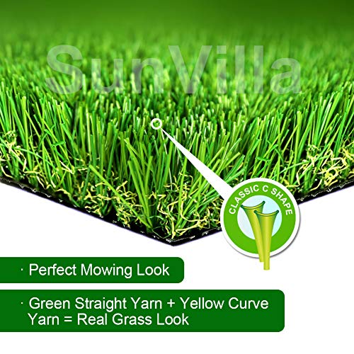 Product Cover SunVilla SV6.5'X10' Realistic Indoor/Outdoor Artificial Grass/Turf 6.5 FT X 10 FT (65 Square FT)
