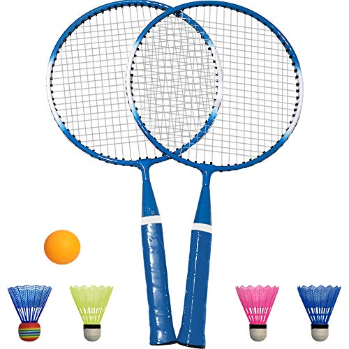 Product Cover TINTON LIFE 1 Pair Badminton Racket for Children Indoor/Outdoor Sport Game(Blue)