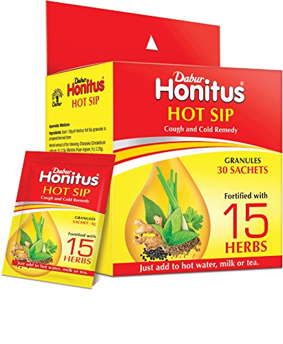 Product Cover Dabur Honitus Hot Sip Ayurvedic Kadha (Pack of 30 Sachets)