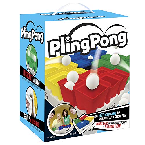 Product Cover Buffalo Games PlingPong- The Fast-Paced Ping Pong Game of Skill, Luck and Strategy