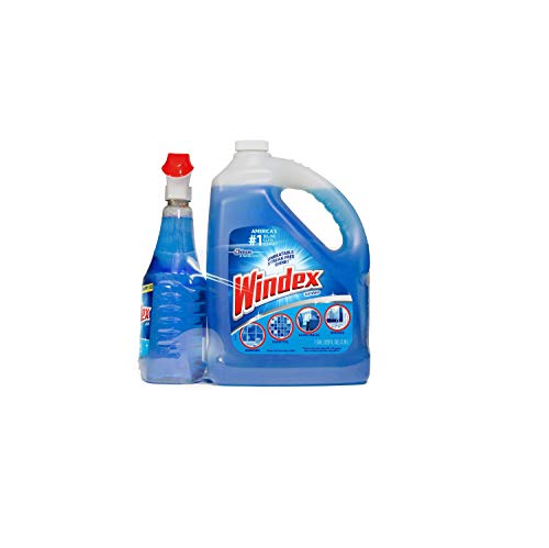 Product Cover Windex Original Glass Cleaner (128 oz. refill + 32 oz. trigger)
