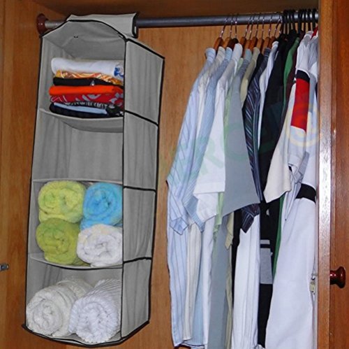 Product Cover Egab Fabric 4 Layer Hanging Cloth Organizer(Multicolour)