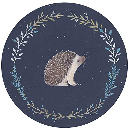 Product Cover TuMeimei Non-Slip Rubber Round Mouse Pad (Cute Little Hedgehog)