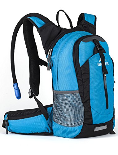 Product Cover RUPUMPACK Insulated Hydration Backpack Pack with 2.5L BPA Free Bladder - Keeps Liquid Cool up to 4 Hours, Lightweight Daypack Water Backpack for Hiking Running Cycling Camping, 18L