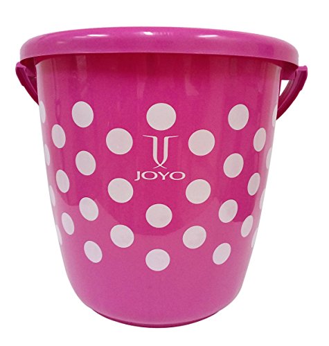 Product Cover Joyo Plastic Rainbow Bucket - Polka Dot (18 Litre)