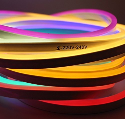 Product Cover PragAart LED Flexible Strip Light Neon Flex Tube Frosted Rope String Lamp for Decoration (Multicolour, 5 m)