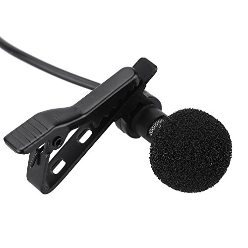 Product Cover Ju?Â›rez 3.5mm Mini Lavalier Lapel Microphone with Omnidirectional Condenser Clip (Black) - JRZ500