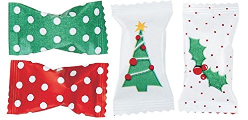 Product Cover Christmas Holiday Themed Buttermints 100 Count Wrapped - Mint Candy
