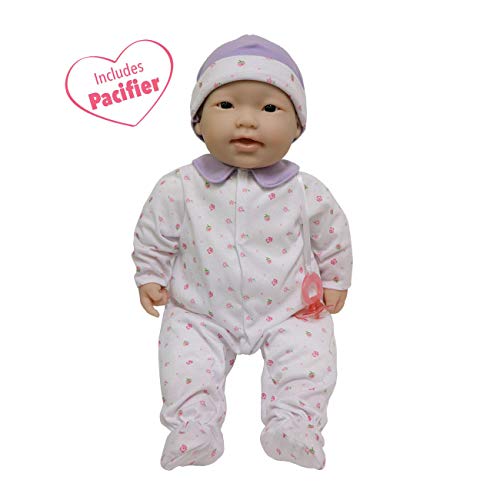 Product Cover JC Toys, Asian La Baby 20-inch Soft Body Pink Play Doll - For Children 2 Years Or Older, Designed by Berenguer