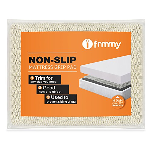 Product Cover I FRMMY Anti Slip Grip Pad for Spring and Memory Foam Queen Size Mattress, Keeps Mattress in Place for a Great Night's Sleep - Queen Size 59 x 79 in (4.9 x 6.5 ft)