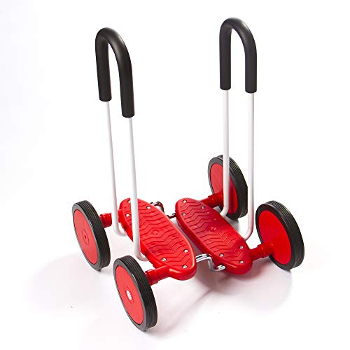 Product Cover Fat Brain Toys Wheel Walker - Walking Wheels Active Play for Ages 3 to 5