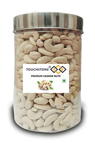 Product Cover TOUCHSTONE - our motto is TOUCHSTONE Premium Whole Cashew Nuts W210 - 1KG ( 1000 Grams)