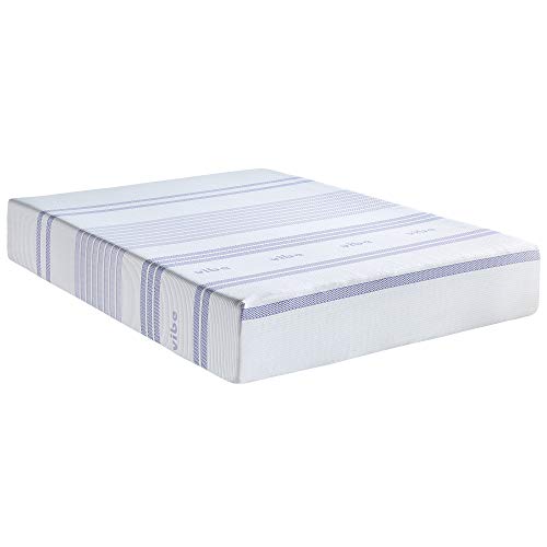 Product Cover Vibe 12-Inch Gel Memory Foam Mattress | Bed in a Box, [Mattress Only], California King