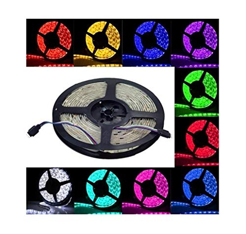 Product Cover Mufasa Waterproof Led Strip RGB with 24Key Remote and 2A Adapter (Multicolour, 5050)