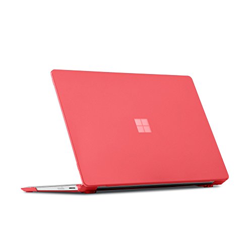 Product Cover iPearl mCover Hard Shell Case for 13.5-inch Microsoft Surface Laptop (3/2 / 1) Computer (NOT Compatible with Surface Book and Tablet) (Red)