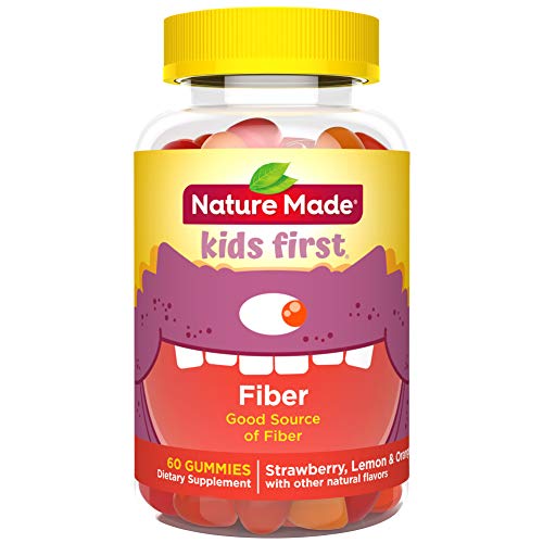 Product Cover Nature Made Kids First Fiber Gummies, 60 Count for Digestive Health† (Packaging May Vary)