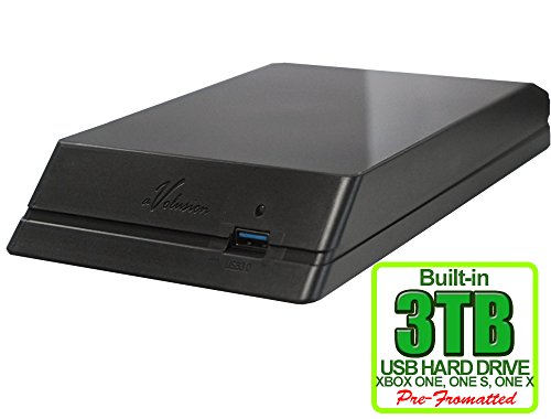 Product Cover Avolusion HDDGear 3TB (3000GB) USB 3.0 External Gaming Hard Drive (Xbox One X Pre-Formatted) - 2 Year Warranty