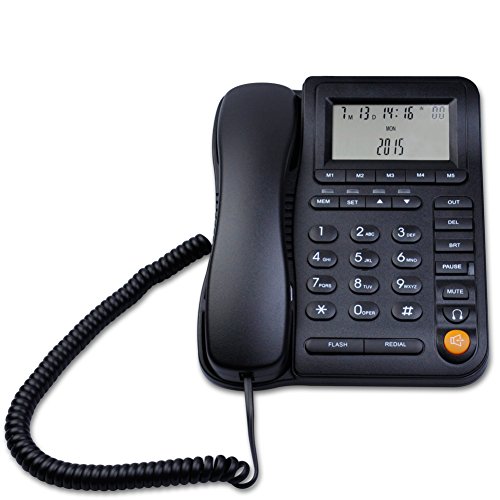 Product Cover KerLiTar LK-P017 Home Office Corded Phone with Headset Jack Adjustable Display with Call ID
