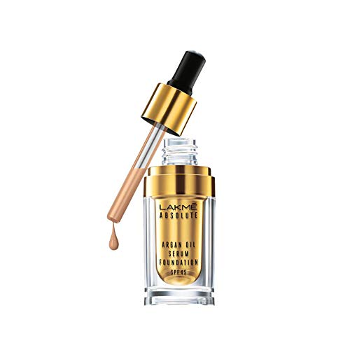 Product Cover Lakme Absolute Argan Oil Serum Foundation with SPF 45, Ivory Cream, 15ml