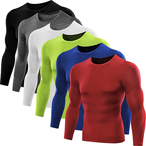 Product Cover Neleus Men's Dry Fit Athletic Compression Long Sleeve Shirt
